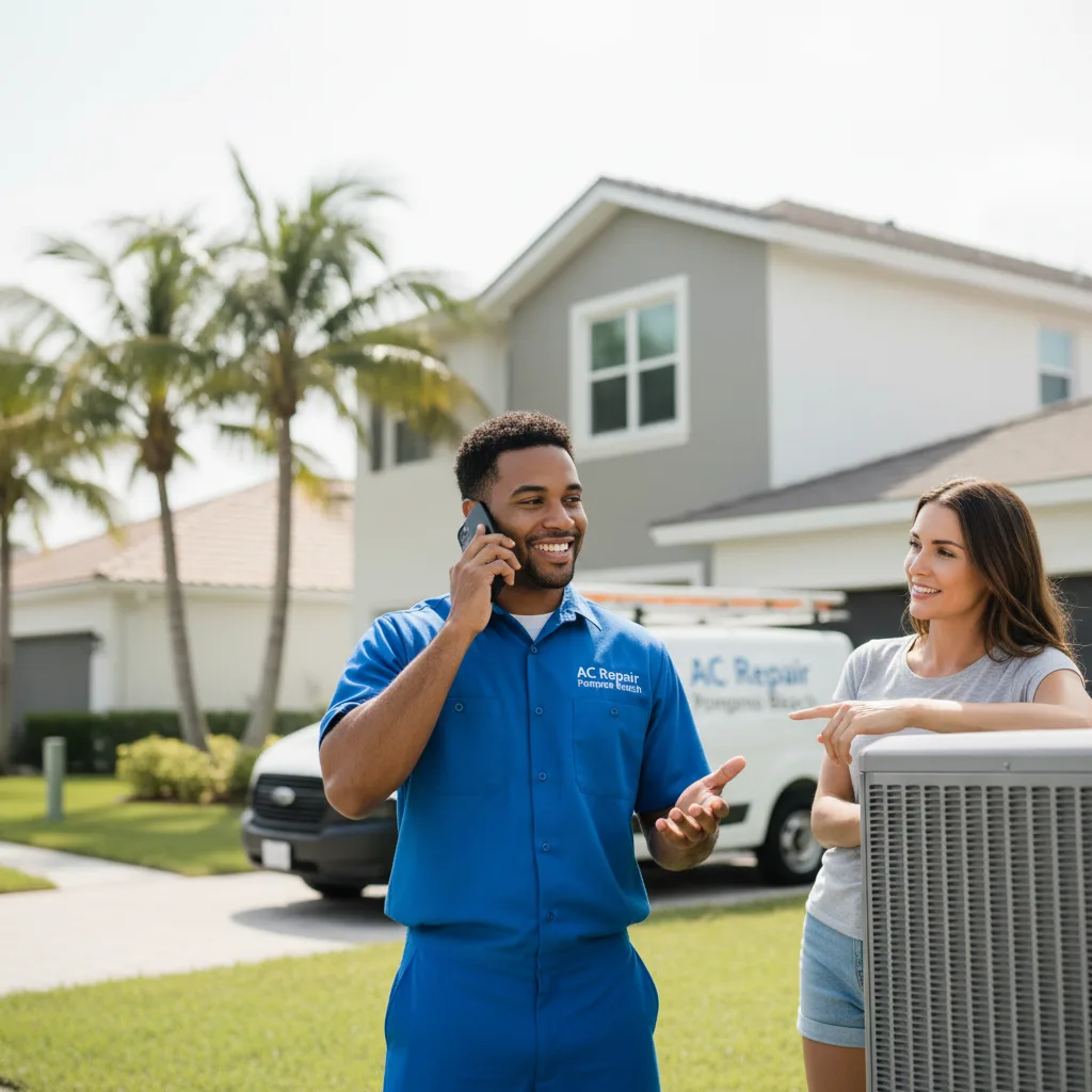AC Repair Pompano Beach customer support in Wister
